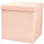  ??  ?? Blush Ottoman faux linen storage cube, wilko.com, was £12, now £9.50 SAVE: £2.50