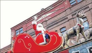  ?? TELEGRAM FILE PHOTO ?? Santa is due to return to downtown St. John’s Sunday — weather permitting.