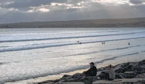  ?? Photos by Therese Aherne / New York Times ?? Ireland has gained a somewhat mythical reputation in the surf world as an unspoiled place for exploratio­n and crowd-free surf.