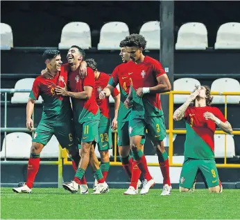  ?? ?? Depois de marcar o primeiro, Portugal ganhou fôlego para a goleada