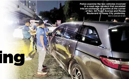 Road rage in Pasay escalates into shooting - PressReader