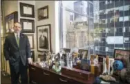  ?? THE ASSOCIATED PRESS ?? Trump Hotels CEO Eric Danziger poses for a portrait in his office at Trump Tower in New York.