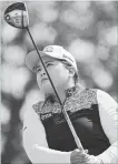  ?? ASSOCIATED PRESS FILE PHOTO ?? “This is probably the wettest conditions I have ever seen in a U.S. Women’s Open,” says Inbee Park.