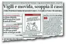  ??  ?? La prima pagina del «Corriere Fiorentino» di ieri