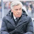  ?? FOTO: DPA ?? Sauer: Bayern-Trainer Carlo Ancelotti in Berlin.