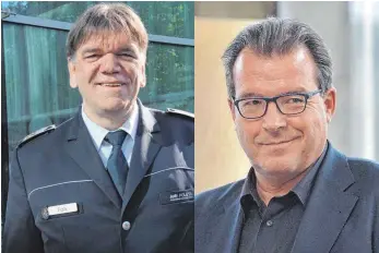  ?? FOTO: KARIN GEUPEL/ARCHIV ?? Ekkehard Falk (links) wird Chef des Umsetzungs­projektes, Uwe Stürmer, bislang Vize, übernimmt nun vorerst die Leitung.