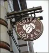  ?? DAN KITWOOD / GETTY IMAGES ?? A Costa Coffee sign marks a shop in London on Friday. Costa has 3,800 stores in 32 nations.
