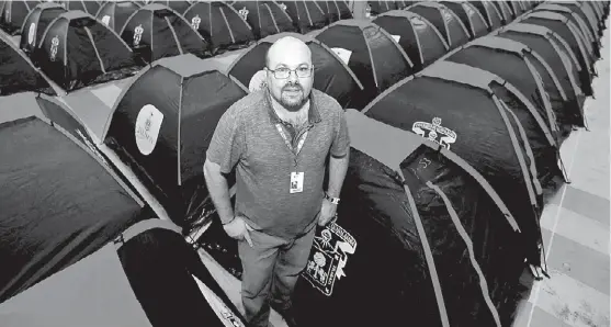  ?? ULISES RUIZ BASURTO/EFE ?? Raúl Martín Porcel, director de Campus Party 2017.