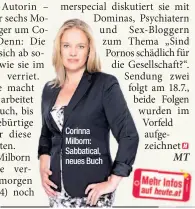  ??  ?? Corinna Milborn: Sabbatical, neues Buch