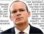  ??  ?? OPeratOr: Simon Coveney outflanked his Fianna Fáil rivals