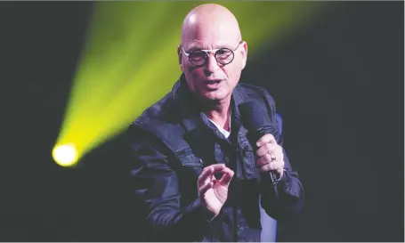  ?? ALLEN MCINNIS ?? “For me, laughter and comedy is my panacea,” says comic and actor Howie Mandel. “It is my bridge to survival, my bridge to success.”