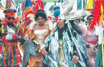  ??  ?? Adela Chu at the San Francisco Carnival