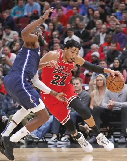  ?? GETTY IMAGES ?? In his return against the Dallas Mavericks on Monday, Otto Porter Jr. shot 7-for-11 from the field and had 18 points.