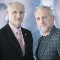  ?? PIERRE OBENDRAUF ?? Colm Feore, left, and Patrick Huard reunited for Bon Cop Bad Cop 2, one of the top homegrown film successes of the year.