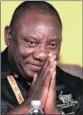  ?? PHOTOS: AP, REUTERS ?? Newly elected ANC deputy president Cyril Ramaphosa was interviewe­d by CNN’s Christiane Amanpour.