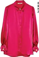  ??  ?? Satin shirt, £120, uterque.com