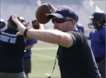  ?? JOHN BLAINEFOR THE TRENTONIAN ?? Jeff Reilly will be one of the coaches in charge of the new West Windsor-Plainsboro football team.