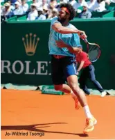  ??  ?? Jo-wilfried Tsonga