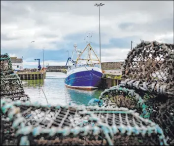  ?? David Keyton Associated Press file ?? The fishing industry has become one of the main stumbling blocks in negotiatio­ns for a new trade agreement between the European Union and the United Kingdom.