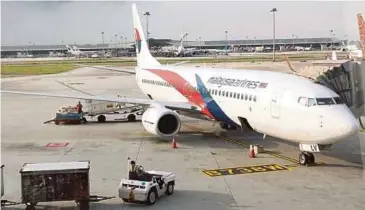  ?? PIC BY ZAHARI ZAKARIA ?? Throughout this year, Malaysia Airlines plans 11 new routes to China from Kuala Lumpur, Penang and Kota Kinabalu.