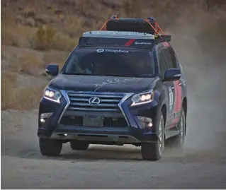  ??  ?? Seasoned Rebelles, Croft and Pawley drove this corporate-backed stock
'19 Lexus GX 460 to the podium, acquiring First Place finish in the 4x4 Class.