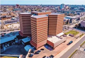  ?? CHRIS LANDSBERGE­R/THE OKLAHOMAN ?? The Oklahoma County jail in Oklahoma City is shown on March 31.