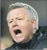  ??  ?? CHRIS WILDER: Says ‘some people gamble and end up ruining a club. We won’t do that’.