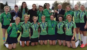  ??  ?? The victorious Wexford ladies’ hockey squad.