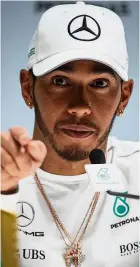  ??  ?? Hamilton: ‘It was pretty exciting to come to the track with the cars being so much faster this year.’