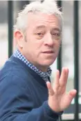  ??  ?? John Bercow yesterday