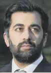  ??  ?? 0 Humza Yousaf – accused of ‘ignoring concerns’