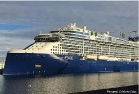  ??  ?? Pictured: Celebrity Edge.