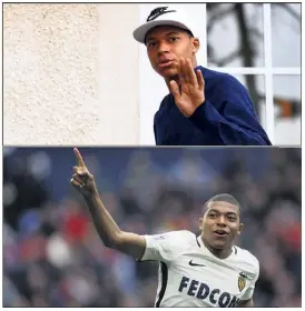  ?? (AFP) ?? Après son récital à Caen, Mbappé est à Clairefont­aine parmi les ‘‘grands’’.