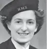  ??  ?? While in her teens, Dora K. Crawford volunteere­d with the Women’s Royal Naval Service.