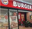  ??  ?? THE Competitio­n Commission has blocked a transactio­n where Grade Parade Investment­s was going to dispose of Burger King to US investors. | Supplied