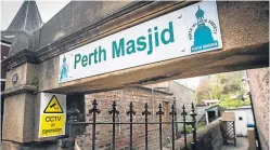  ?? Picture: Steve MacDougall. ?? Perth Islamic Society is moving from its premises on Glasgow Road to a £1m newbuild mosque on Jeanfield Road.