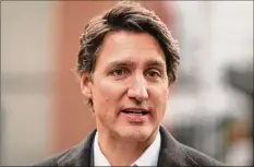  ?? Darryl Dyck / Associated Press file photo ?? Canadian Prime Minister Justin Trudeau said Saturday that on his order a U.S. warplane shot down an unidentifi­ed object that was flying high over northern Canada, acting a day after U.S. planes took similar action over Alaska.