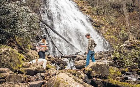  ?? Mike Belleme For The Times ?? THE BLUE RIDGE PARKWAY was envisioned as an epic country road for the nation. You can find sights such as Crabtree Falls, near Marion, N.C., along the way.