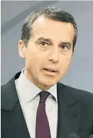  ?? Foto: APA/Wenzel ?? Kanzler Christian Kern lädt zum Allparteie­ngespräch.