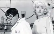  ?? PARAMOUNT PICTURES 1963 ?? Jerry Lewis and Stella Stevens in a photo from “The Nutty Professor,” in which Lewis starred, co-wrote and directed.