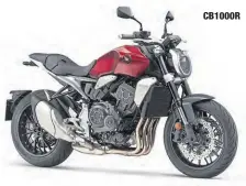  ??  ?? CB1000R