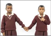  ??  ?? Five-year-old twins Nomqebo and Nomkhosi Mkhize.