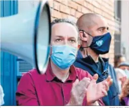  ?? DANI DUCH / EFE ?? Pablo Iglesias participa en un acto electoral en el barrio de Tetuán.