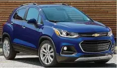  ?? Chevrolet photos ?? Entering its third year on the market, the Chevrolet Trax delivers a new design, more technology and more active safety for 2017. The subcompact crossover gets a new front end, headlights, taillights, and interior improvemen­ts.