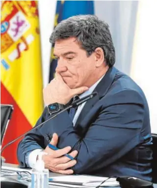  ?? POOL ?? El ministro de Seguridad Social, José Luis Escrivá