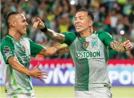  ?? FOTO ?? Dayro Moreno es la gran apuesta de gol del verde esta tarde frente al Cortuluá, del técnico Néstor Otero.