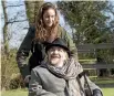  ??  ?? Brian Cox and Coco Konig star in The Carer.