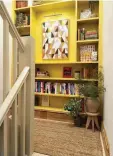  ?? ?? Use the space on your stairwell by creating a bespoke cabinet for books and artwork Made-to-measure alcove cabinet furniture kit, from £600, DIY Alcove Cabinets