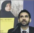  ??  ?? amnesty’s Mustafa Qadri unveiled the drone strike report