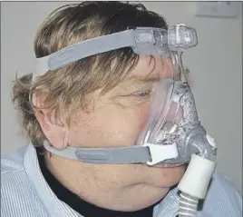  ?? HARRY SULLIVAN/TC MEDIA ?? Allen Shaw says his life has improved greatly after receiving a sleep apnea machine through the Nova Scotia Lung Associatio­n.